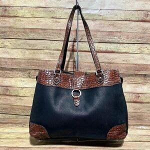 Jack Georges Pebbled Leather Large Tote